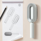 Self-Cleaning Hair Brush - Basyq