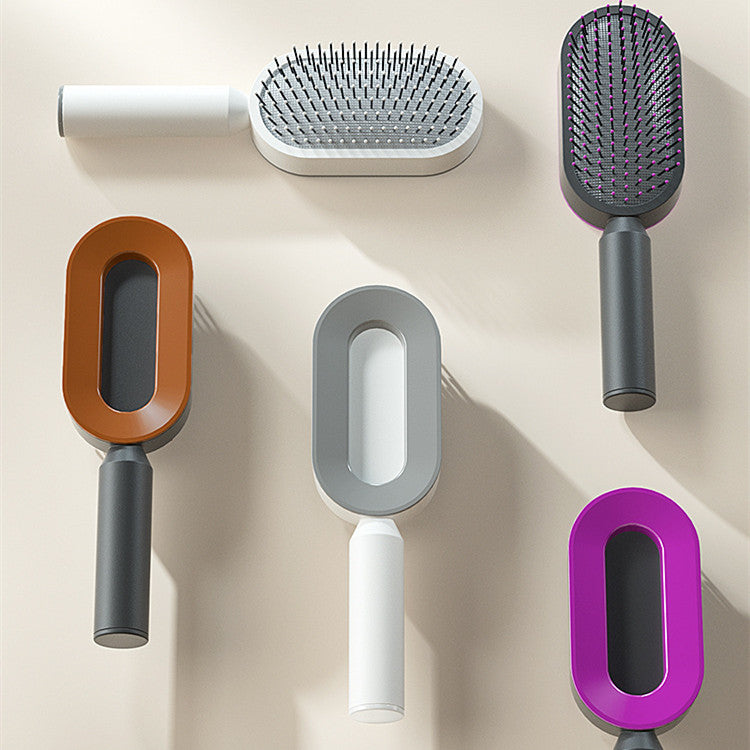 Self-Cleaning Hair Brush - Basyq