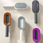 Self-Cleaning Hair Brush - Basyq